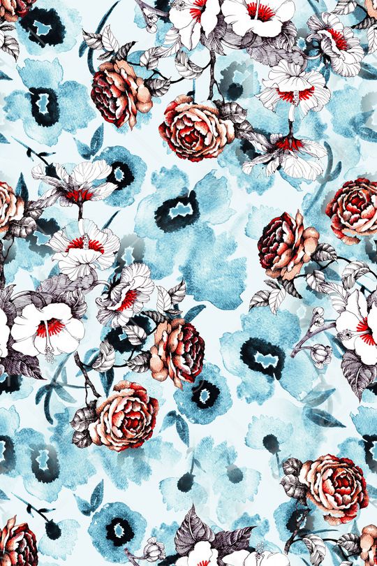 扎染华亿平台印花华亿平台图片