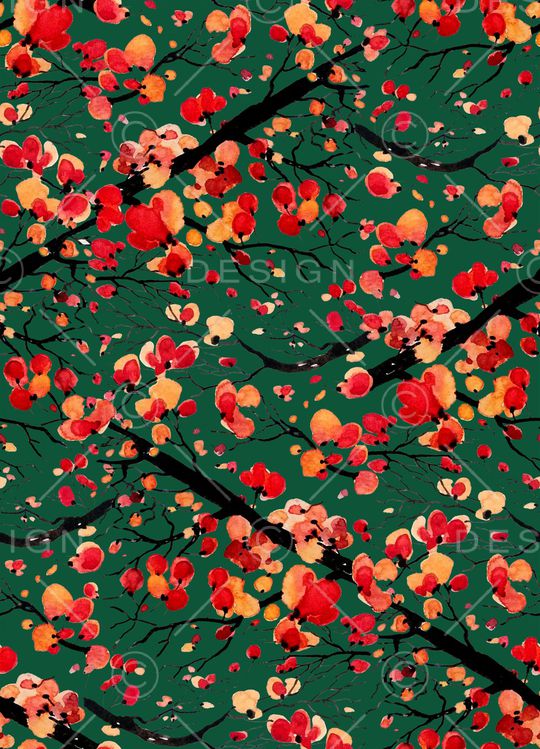 梅花印花华亿平台图片