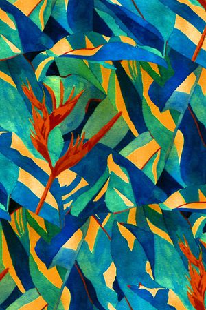 天堂鸟印花华亿平台图片