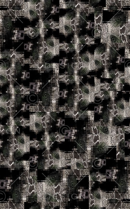 几何印花华亿平台图片