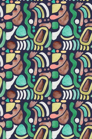 几何印花华亿平台图片