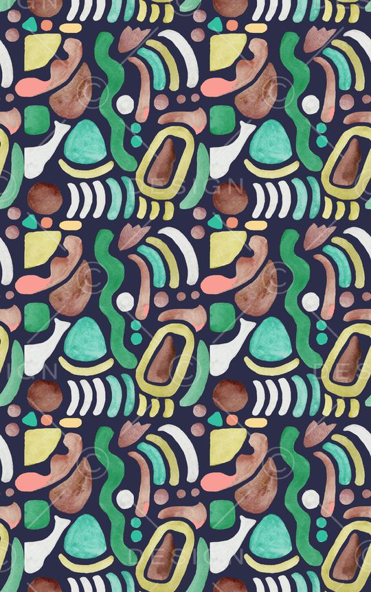 几何印花华亿平台图片