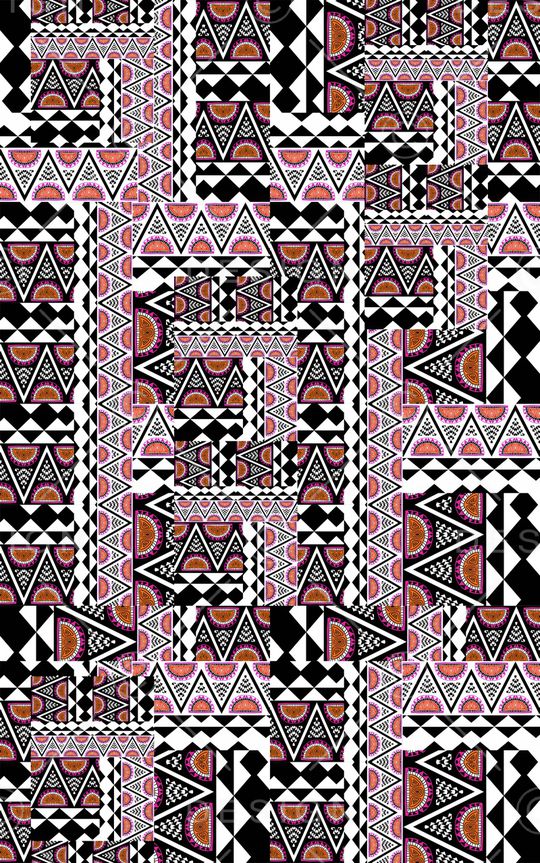 几何印花华亿平台图片