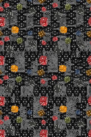 几何印花华亿平台图片