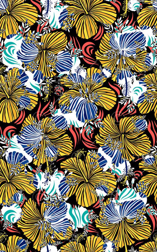 几何印花华亿平台图片