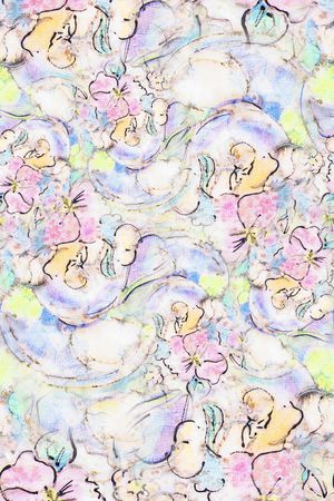 抽象印花华亿平台图片