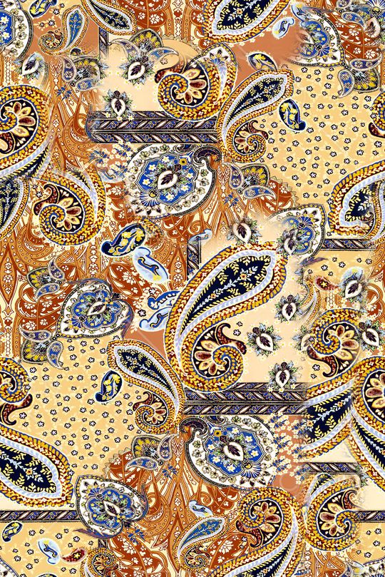 抽象印花华亿平台图片