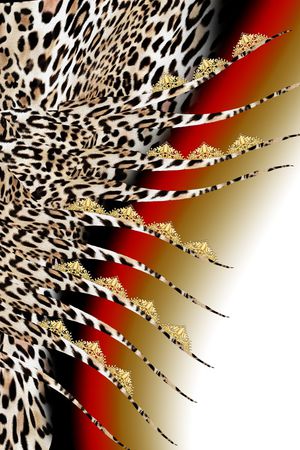 leopard印花华亿平台图片