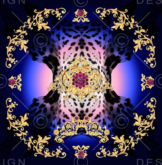 leopard印花华亿平台图片