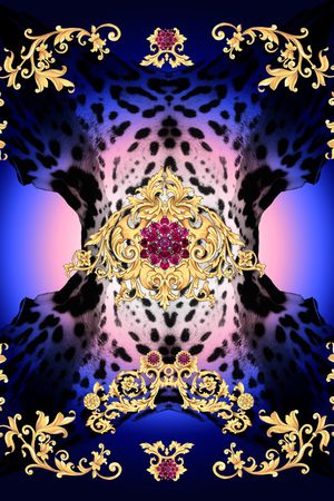 leopard印花华亿平台图片