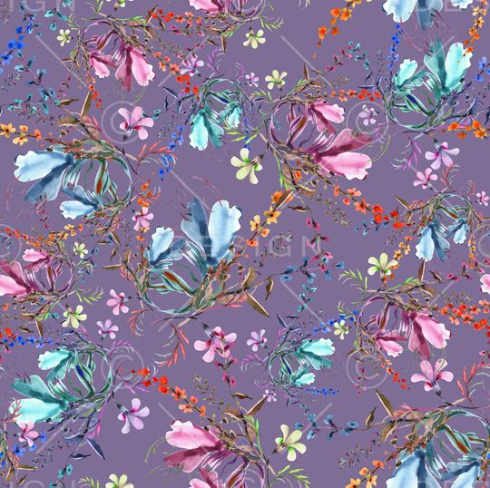 手绘印花华亿平台图片