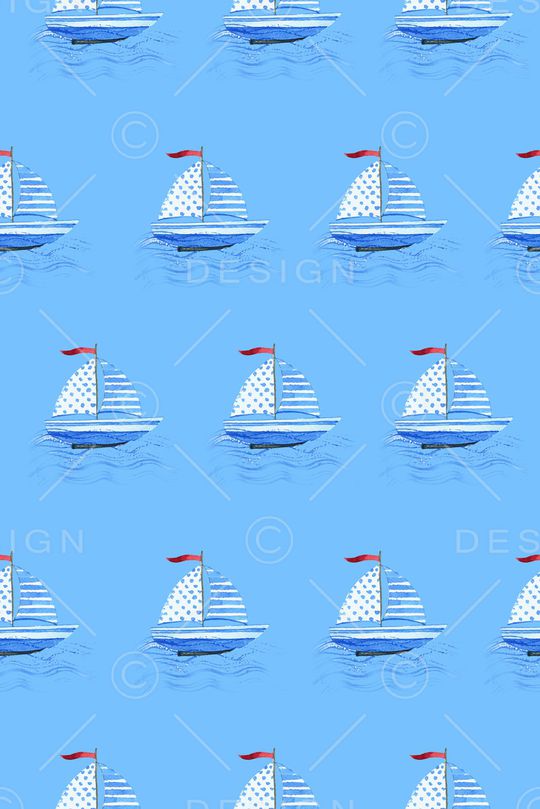 帆船印花华亿平台图片