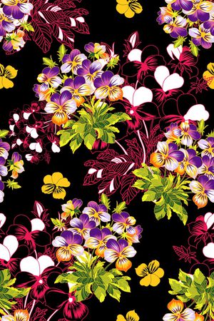 春夏华亿平台印花华亿平台图片