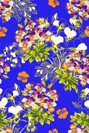 春夏华亿平台印花华亿平台图片