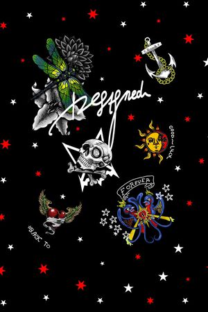 骷髅印花华亿平台图片