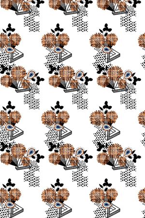 几何印花华亿平台图片