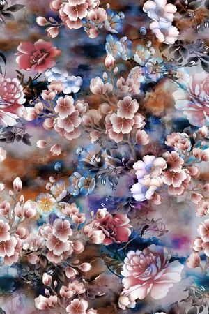 梅花印花华亿平台图片