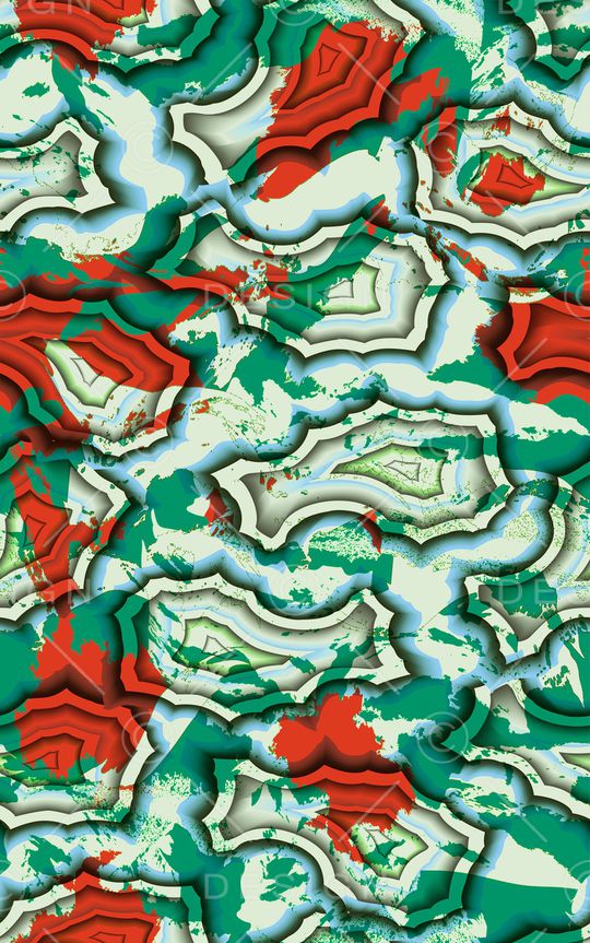 几何印花华亿平台图片