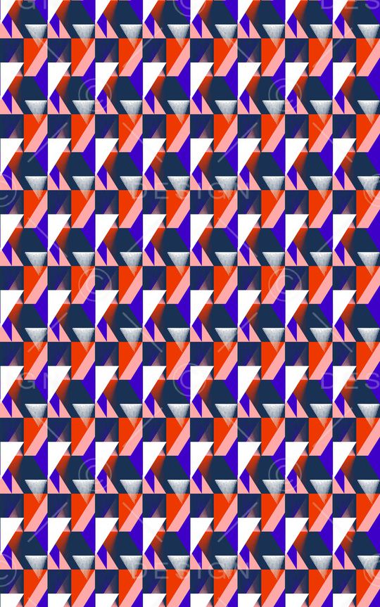 几何印花华亿平台图片