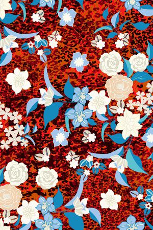 抽象印花华亿平台图片