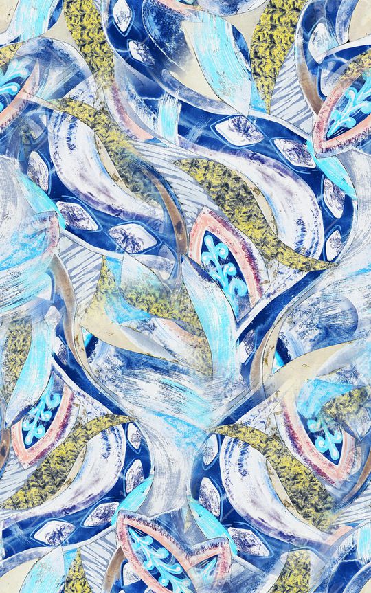 几何印花华亿平台图片