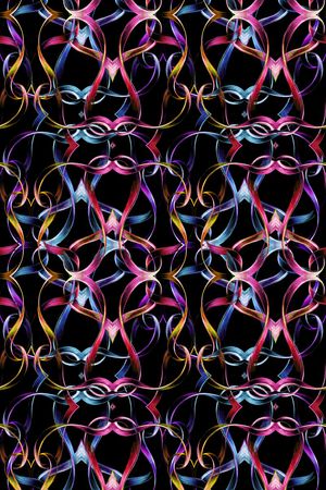 几何印花华亿平台图片