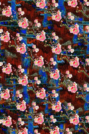 几何印花华亿平台图片