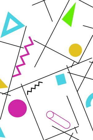 几何印花华亿平台图片