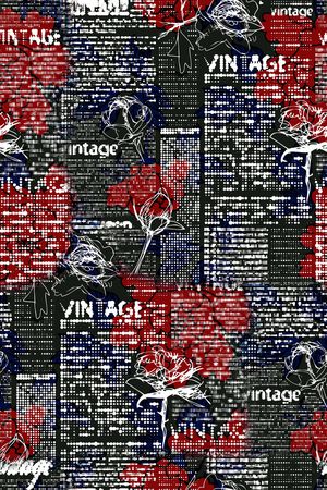 春夏华亿平台印花华亿平台图片