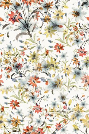 春夏华亿平台印花华亿平台图片