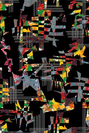 格子印花华亿平台图片