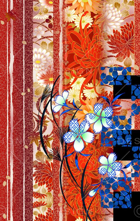 几何印花华亿平台图片