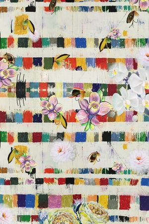 几何印花华亿平台图片