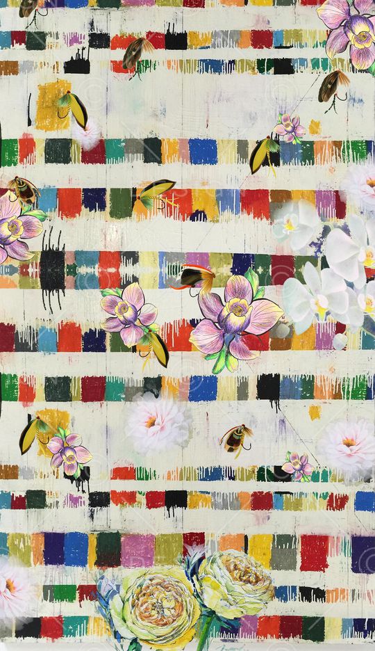 几何印花华亿平台图片