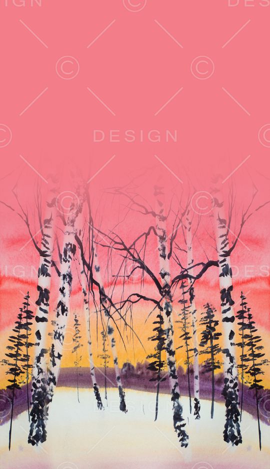 中国风定位花印花华亿平台图片