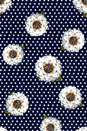 小碎花印花华亿平台图片