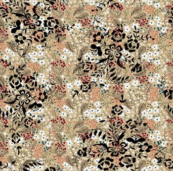 小碎花印花华亿平台图片