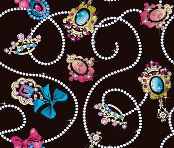 蝴蝶结印花华亿平台图片