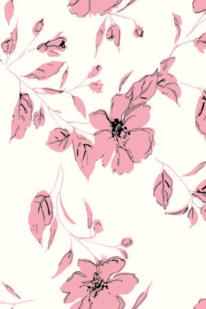 小清新印花华亿平台图片