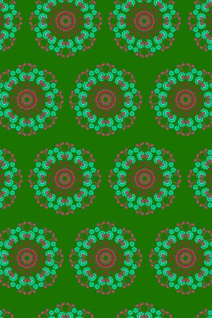 民族花卉印花华亿平台图片