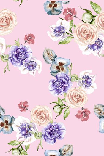 1208449-水彩花卉 19054938b