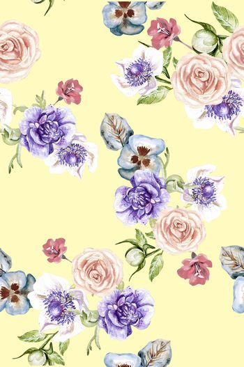 1208450-水彩花卉 19054938c