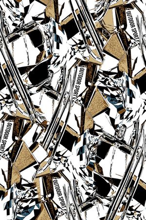 字母印花华亿平台图片