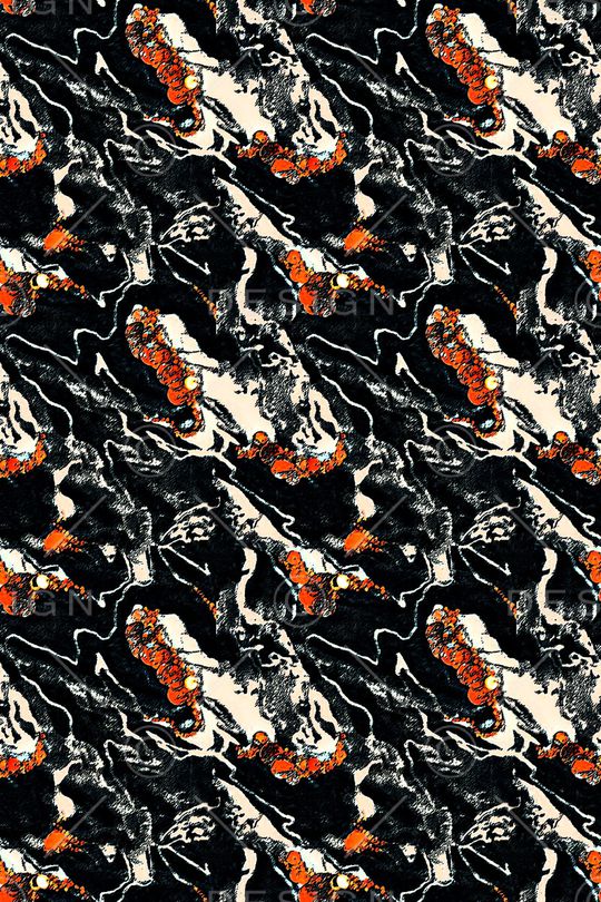 抽象印花华亿平台图片