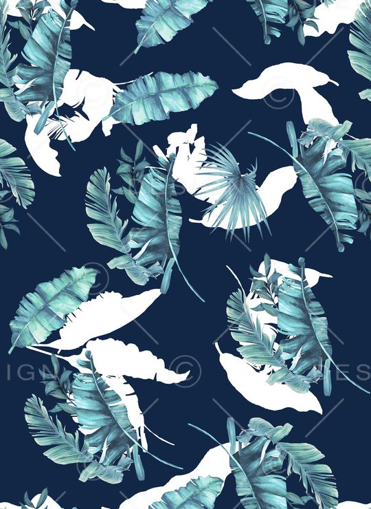 水彩花卉印花华亿平台图片