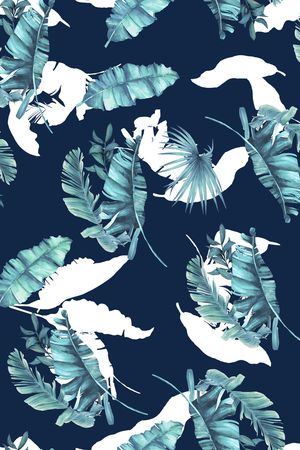 水彩花卉印花华亿平台图片