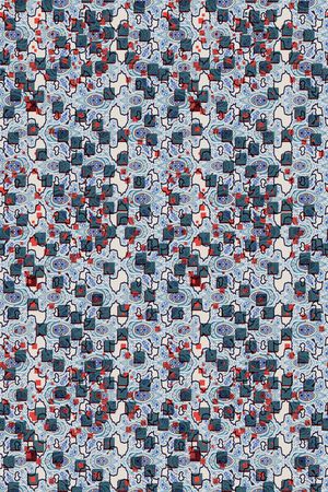 几何印花华亿平台图片