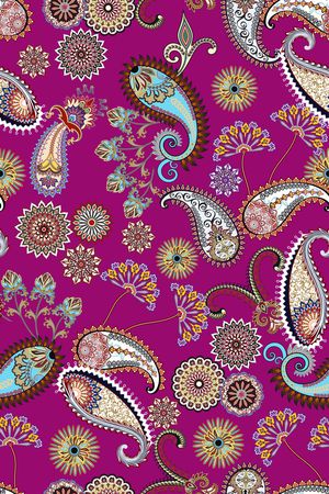 纯底花纹印花华亿平台图片