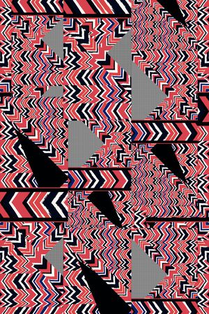 几何印花华亿平台图片