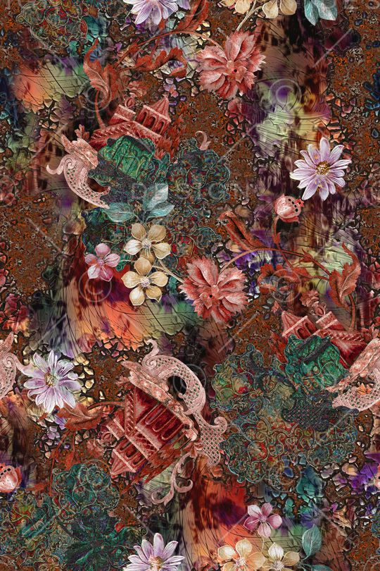 时尚印花华亿平台图片